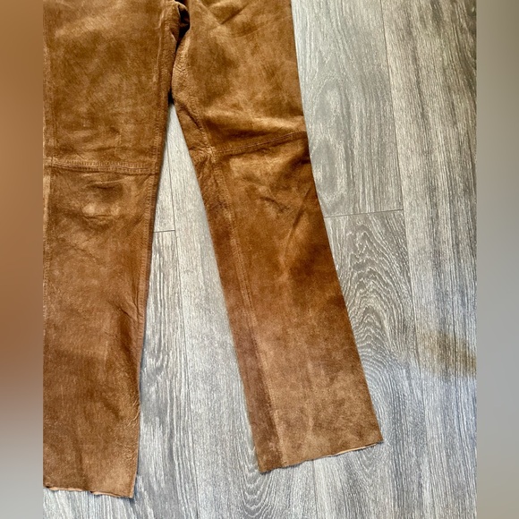 Suede Women's Pants Size 10 - Picture 3 of 9